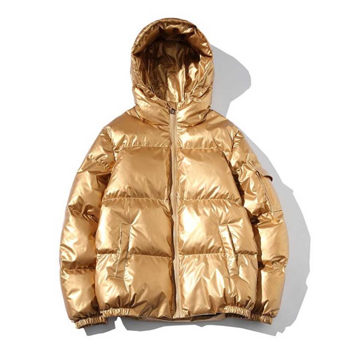 Hooded Golden Jacket