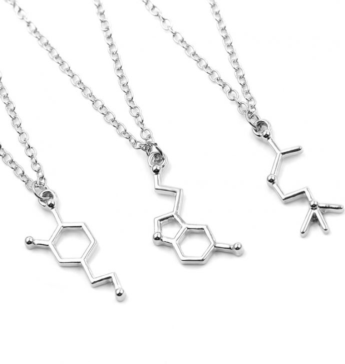 Molecular Structures Necklaces